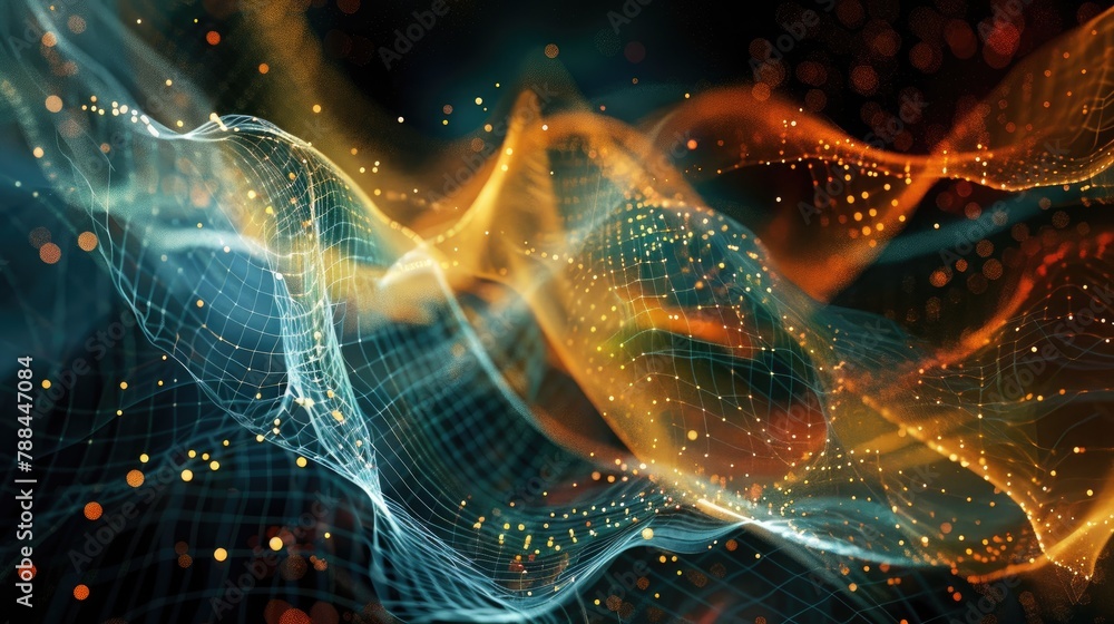 Poster abstract financial algorithms and trading strategies