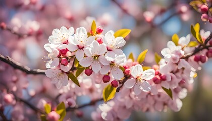 Blossom tree over nature background. Spring flowers. Spring Background.
 - obrazy, fototapety, plakaty