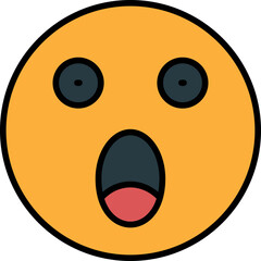Fototapeta premium Surprise Icon