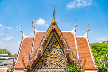 Bangkok - Saket Temple, The Golden Mount, Thailand, Magnificent temples of Asia