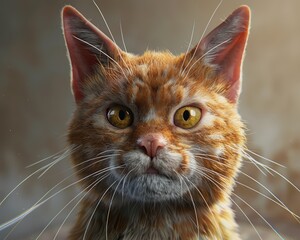 Interactive 3D talking cat concept