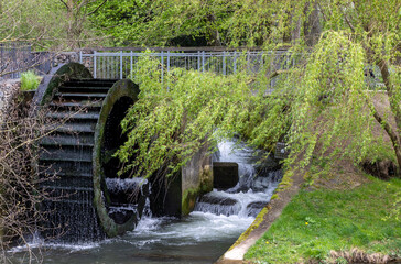 Water wheel in Menden Sauerland
