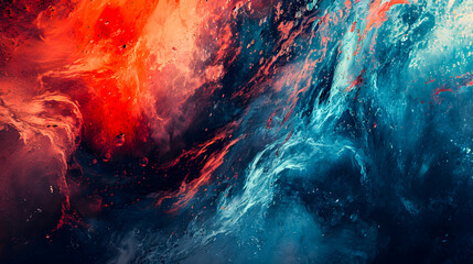 An abstract 3D water fluid background, in the style of fluid and flowing lines, dark and orange bokeh lights	
