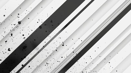Abstract Black and White Striped Background