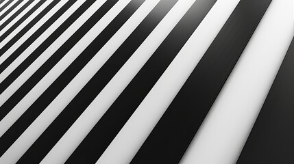 Obraz premium Abstract Black and White Striped Background