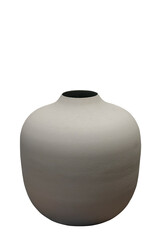 Empty ceramic vase
