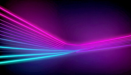 Modern trendy gradient ray neon background for project design,