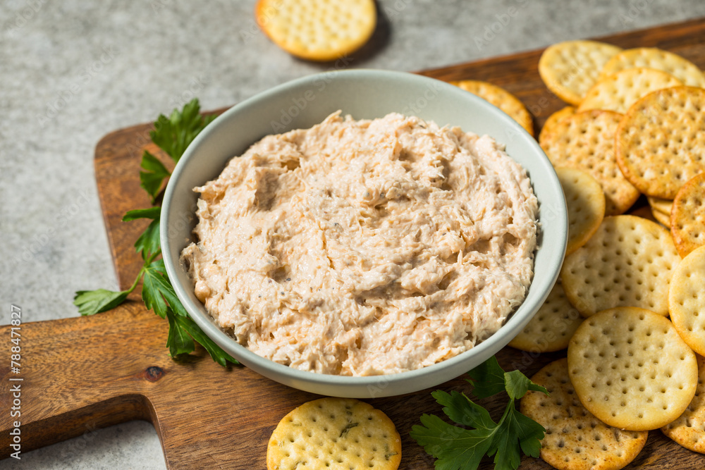 Canvas Prints homemade creamy crab dip appetizer