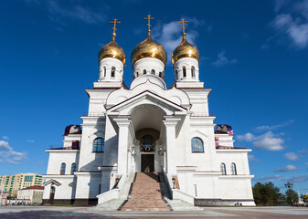 Michael the Arkhangelsk Cathedral in the city of Arkhangelsk. Russia