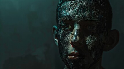 Artistic masterpiece, focused lighting, sharp details, frontal view, 