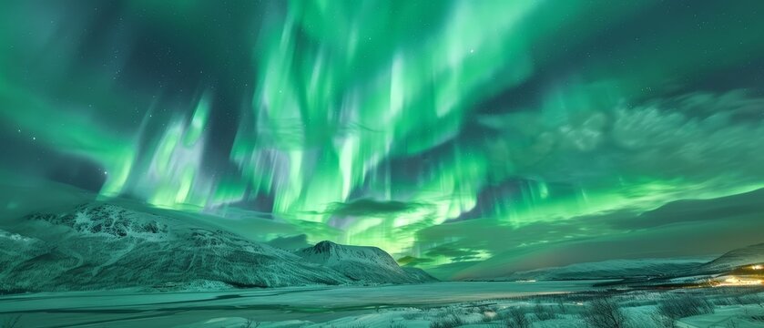 Northern lights chase in Norway, magical skies, cold, mesmerizing