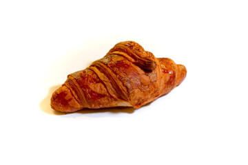 delicious traditional french croissant
