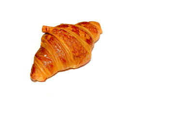 delicious traditional french croissant