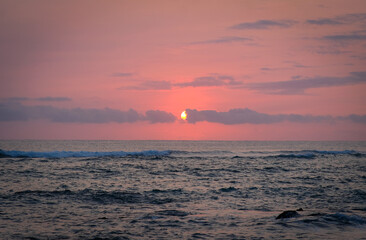 Sunrise by the Diguisit Beach (Dimadimalangat Rock Formation), Baler Aurora.
