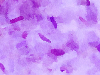 purple watercolor paper background, abstract wet impressionist paint pattern, graphic design - obrazy, fototapety, plakaty