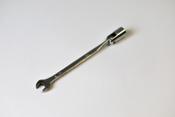 tools on isolated white background