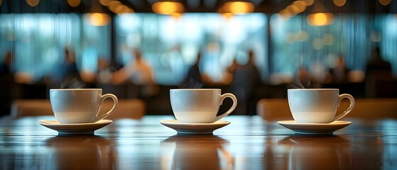 Morning Brew: Focus on Coffee in a Business Setting. Concept Coffee Culture, Workplace Productivity, Morning Rituals, Coffee Break, Office Environment
