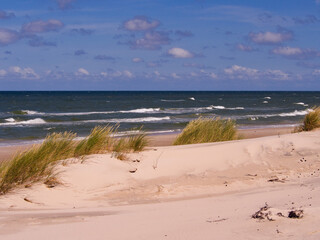 Ruchome wydmy w Łebie © Bartosz