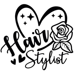 Hair Stylist SVG