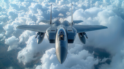 Advanced Fighter Jet Dominating the Skies