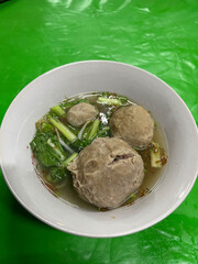 Meatballs are a favorite food of Indonesian people