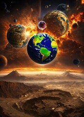 earth going through cycles of creation and destruction Eternal Recurrence: Earth's Cycles of Creation and Destruction