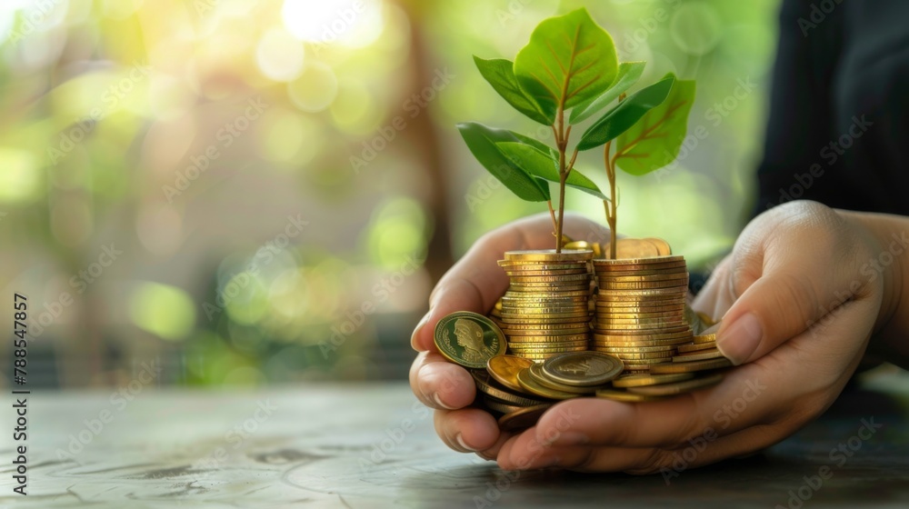 Poster a financial advisor consulting with a client and offering guidance on investment strategies and weal