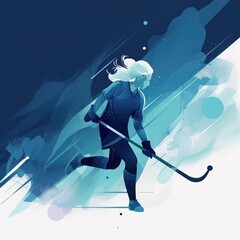 Naklejka premium Abstract vector illustration National sports day.illustration