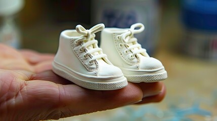 Tiny baby shoes are now available