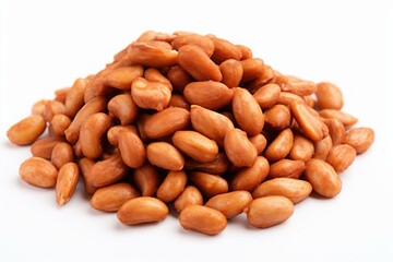 Aromatic Salted roasted peanuts. Seed snack food. Generate Ai