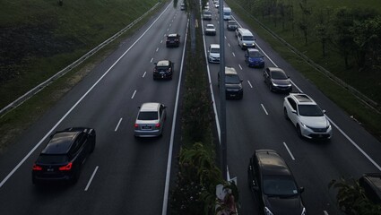 traffic on highway