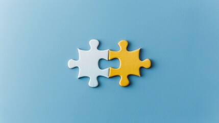 Puzzle. Business strategy, success solution, jigsaw games symbol. Idea metaphor. Creative idea, connection, challenge, partnership, teamwork, match