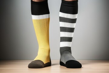 mismatched socks concept