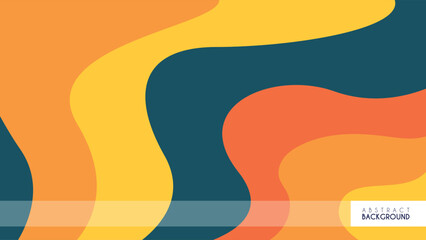 Creative modern and minimalist future geometric abstract background template.