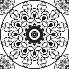 Mandala Coloring Page