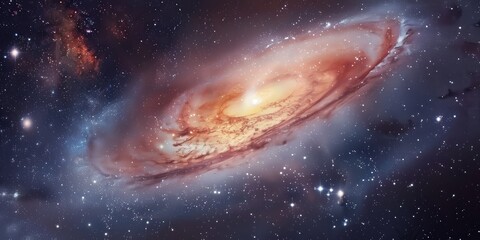 Colorful space galaxy cloud nebula. Stary night cosmos. Universe science astronomy. Supernova background wallpaper  - obrazy, fototapety, plakaty
