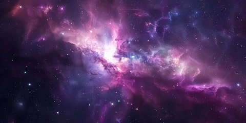 Fototapeten Colorful space galaxy cloud nebula. Stary night cosmos. Universe science astronomy. Supernova background wallpaper  © Tor Gilje