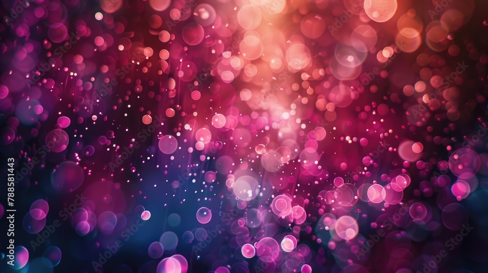 Poster a blurred image featuring a pink and purple background. perfect for adding a soft touch to design pr