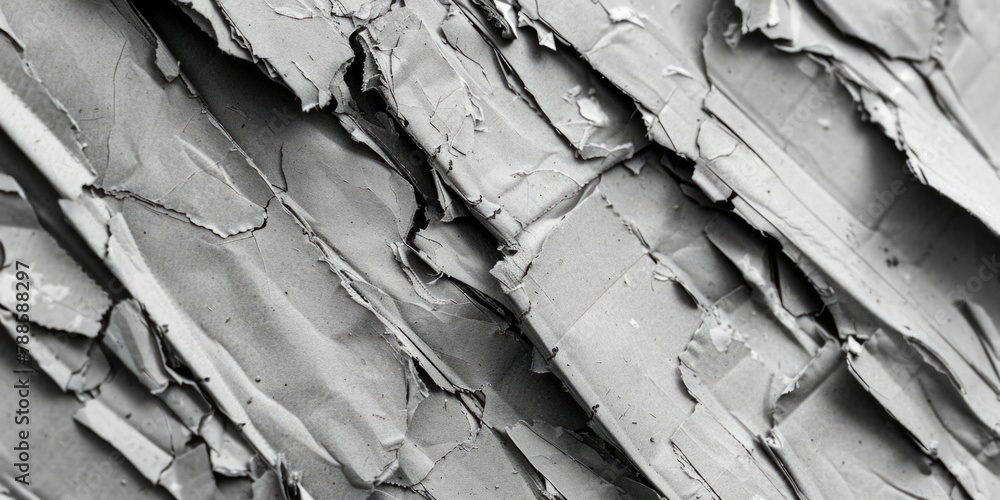 Poster A close-up photo of peeling paint. Perfect for adding texture to design projects