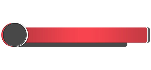 Red News Label Banner Lower Third
