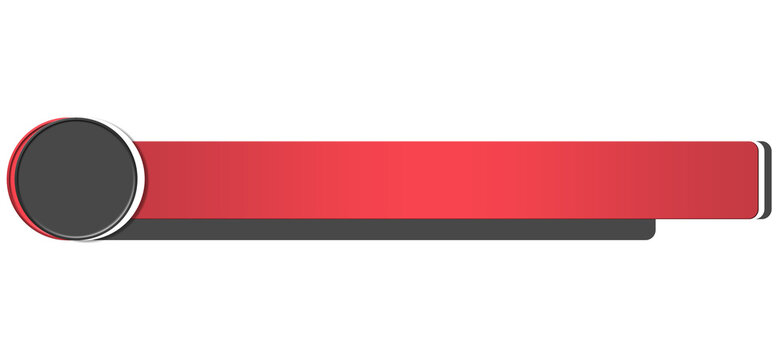 Red News Label Banner Lower Third