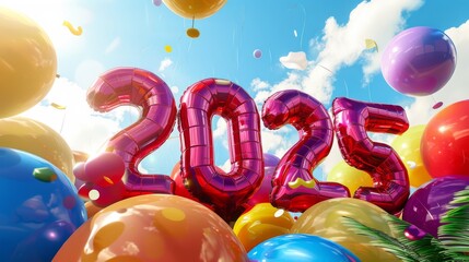 Vibrant 2025 Balloon Celebration under Sunny Sky
