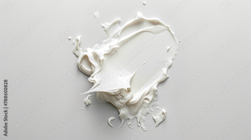 Aufkleber Close up of a white object on a table, suitable for various design projects