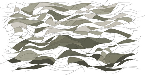 abstract random line shapes drawing illustration