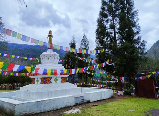The famous Nyukmadong War Memorial is in the West Kameng District of Arunachal Pradesh in India. In...