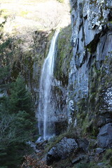 grande cascade du Mont Dore, Auvergne - obrazy, fototapety, plakaty
