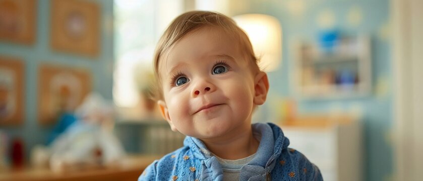 Pediatrician measuring a babys height and weight