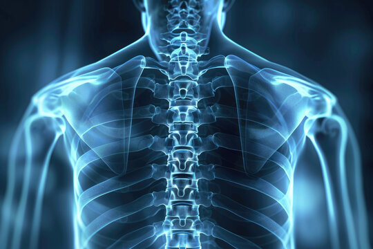 X-ray images of the shoulder