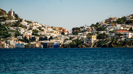 Village grec d'Aghia Marina à Leros Grèce
