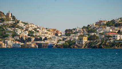 Village grec d'Aghia Marina à Leros Grèce